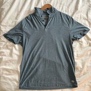 👕 Men's VUORI Blue Strato Tech Polo